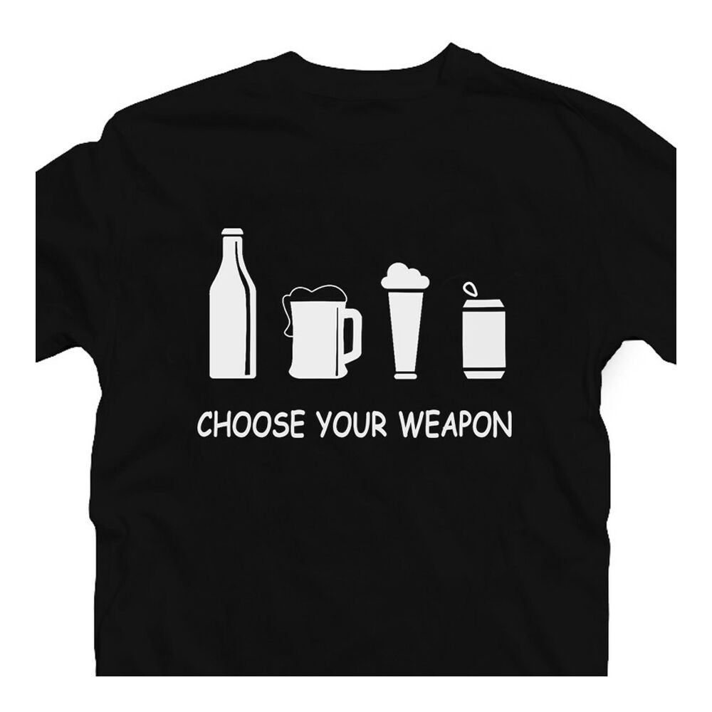 Choose Your Weapon - Sör Feliratos Póló 2