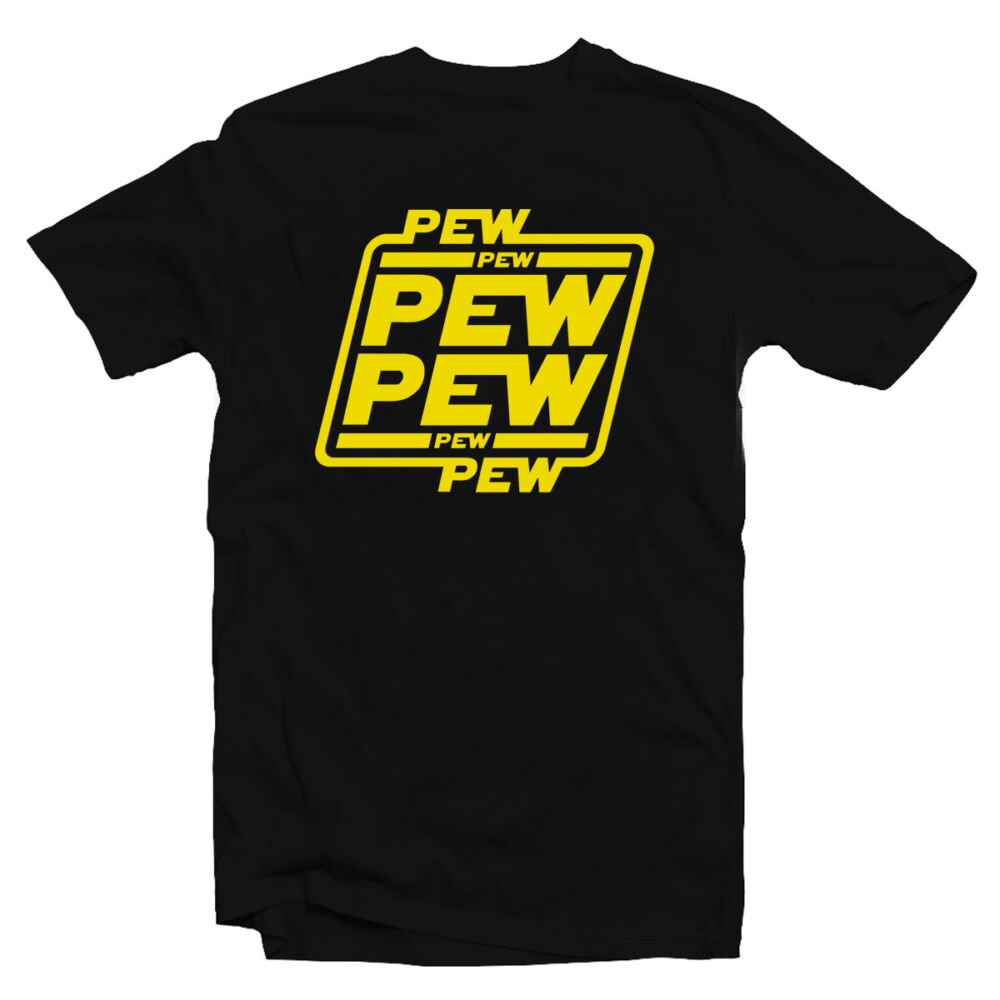 Pew Pew Pew Star Wars Geek Gamer Póló