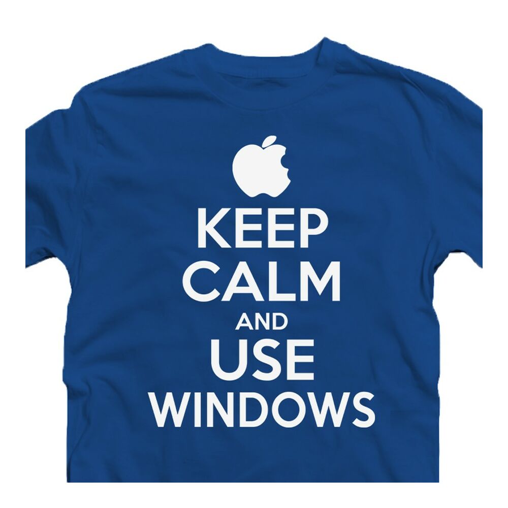 Keep Calm And Use Windows Ajándék Póló 2