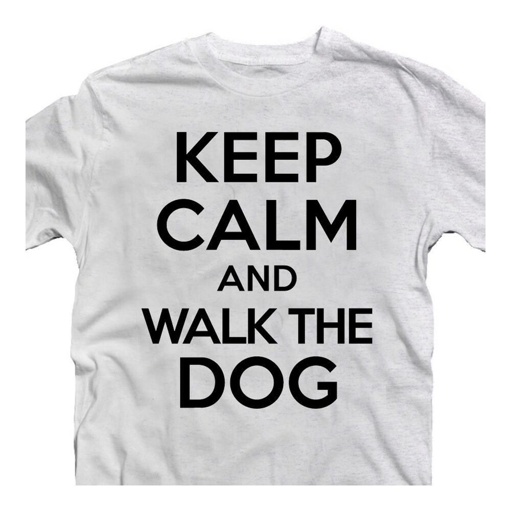 Keep Calm And Walk The Dog Meglepetés Póló 2