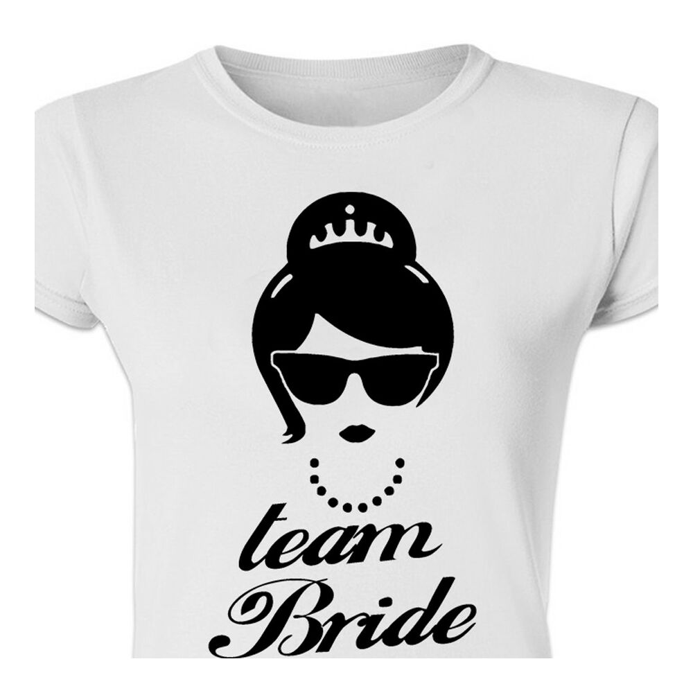 Team Bride Star' Feliratos Lánybúcsú Női Póló 2