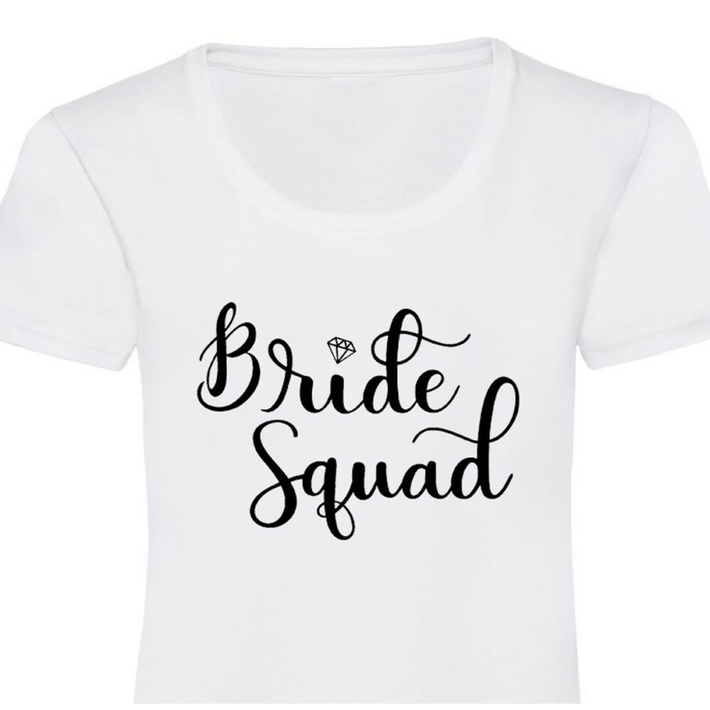 Diamond Bride Squad Feliratos Női Póló Lánybúcsúra 2