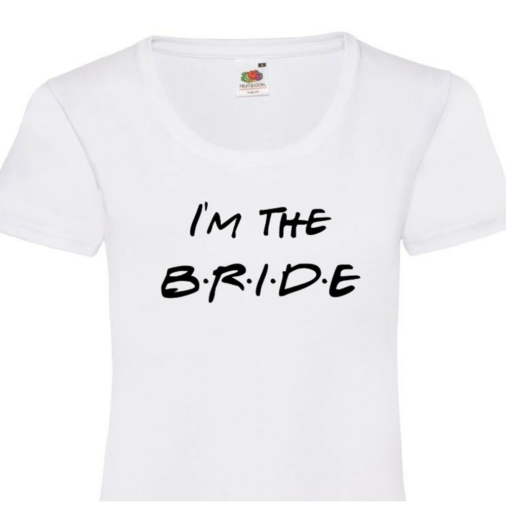 I'm the Bride Női Póló Lánybúcsúra 2