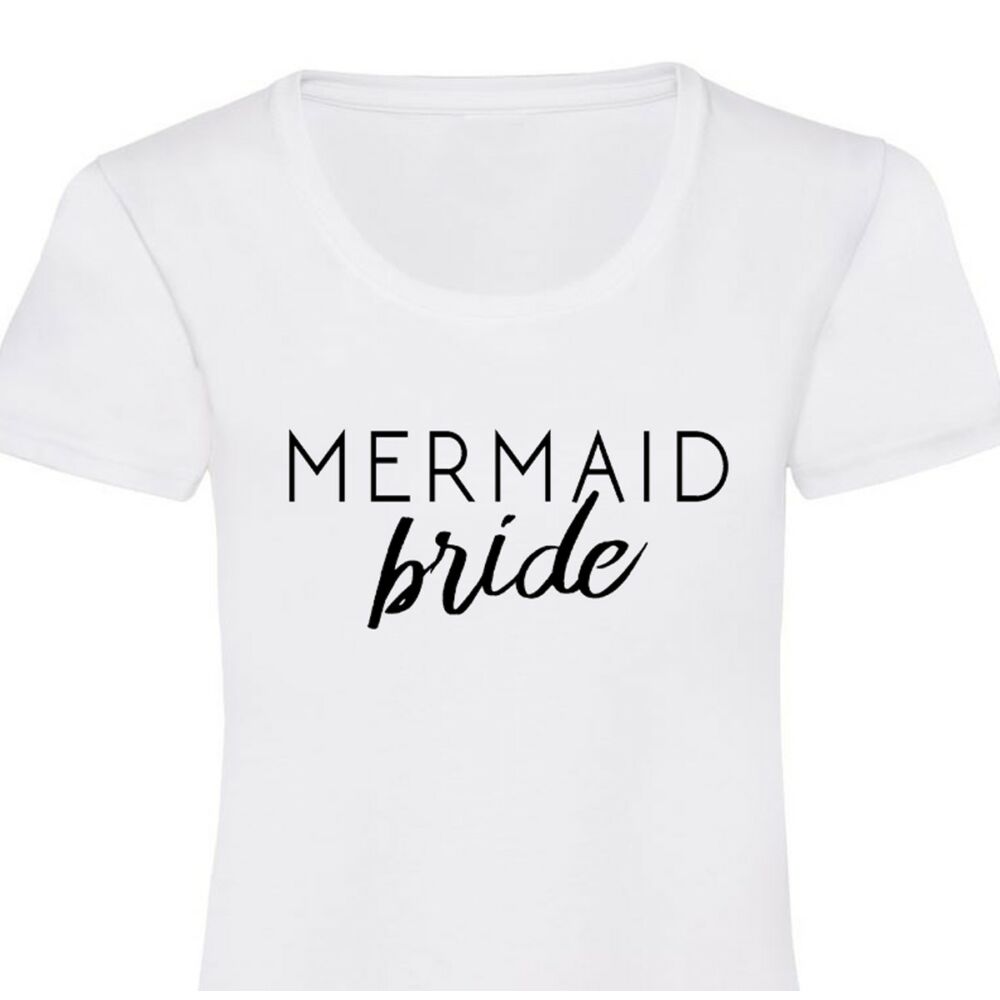 Mermaid Bride Női Póló Lánybúcsúra 2