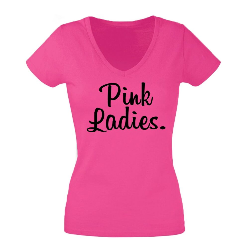 Pink Ladies' Feliratos Lánybúcsú Női Póló