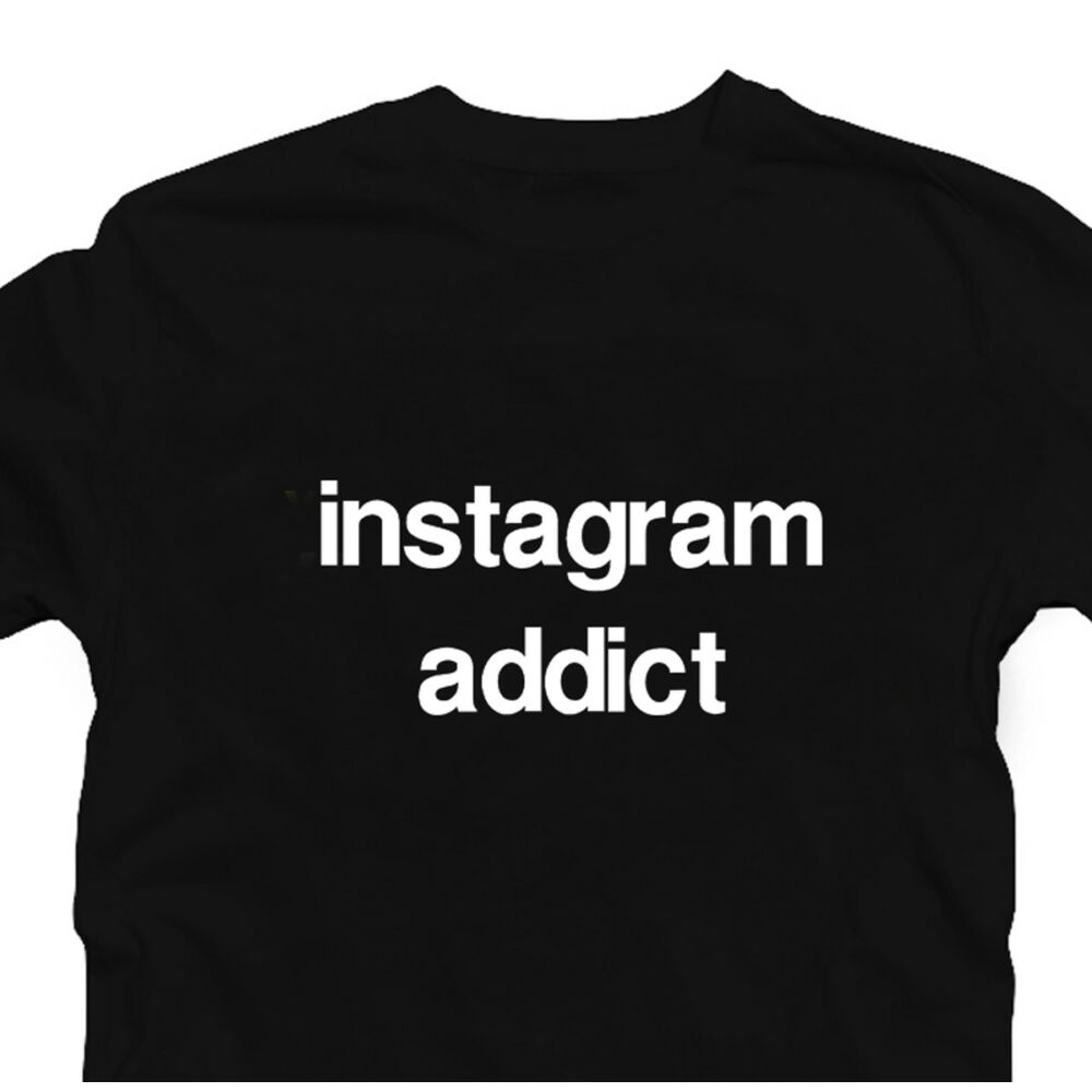 Instagram Addict Vicces Póló 2