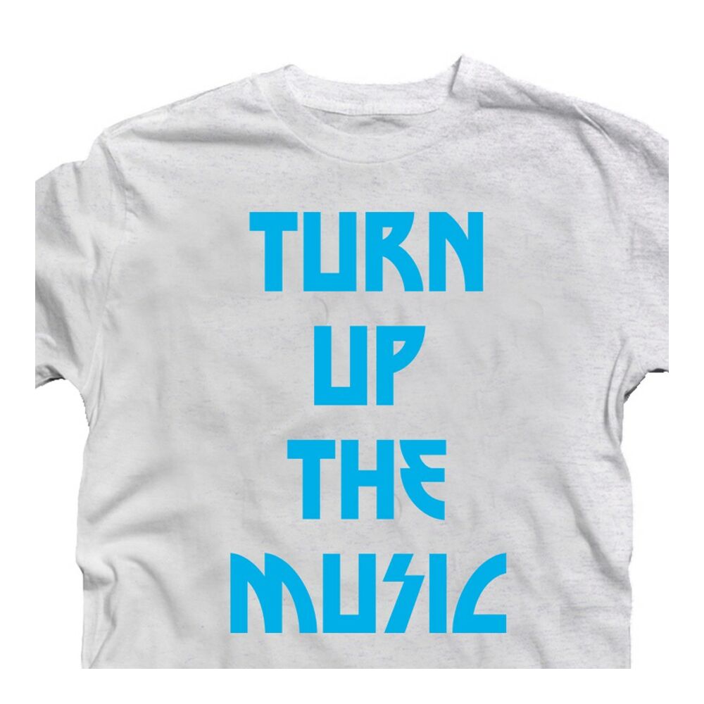 Turn Up The Music Zenei Feliratos Póló 2