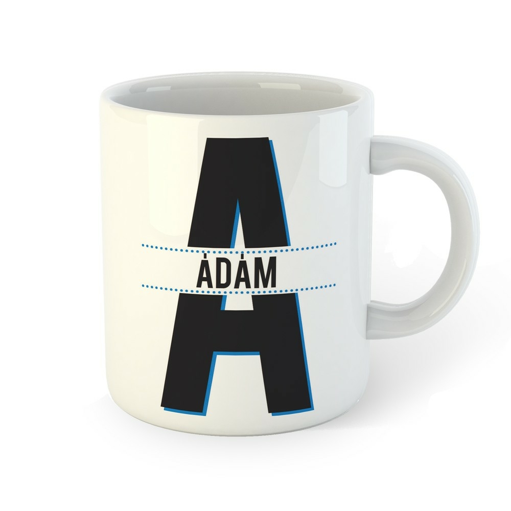 Ádám - Ajándék Névnapos Bögre