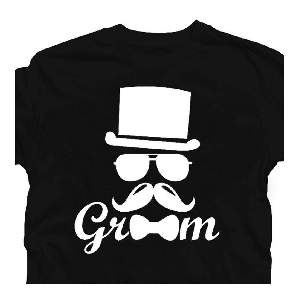Groom Top Hat' Legénybúcsú Party Póló 2