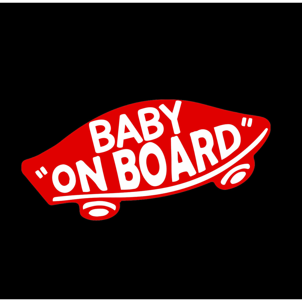Baby On Board Vans Ajándék Póló Babaváró Bulira 2