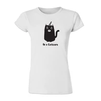 Kép 1/4 - Be a Caticorn Állatos, Vicces Póló