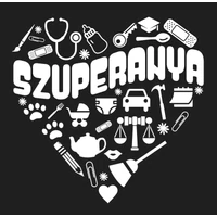Kép 2/4 - Szuperanya Szivecske Ajándék Póló 2