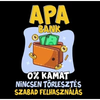 Kép 2/4 - Apa Bank: Szabad Felhasználás Ajándék Póló 2