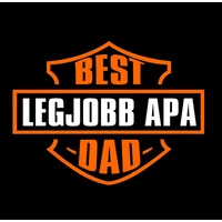 Kép 2/4 - Legjobb Apa Motoros Ajándék Póló 2