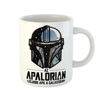 Kép 1/3 - Apalorian: A Legjobb Apa a Galaxisban Ajándék Bögre