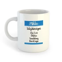 Kép 2/2 - Miklós - Ajándék Névnapos Bögre