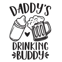 Kép 2/2 - Daddy's Drinking Buddy Baba Body Ruha 2