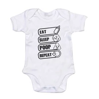 Kép 1/2 - Eat, Sleep, Poop, Repeat Baba Body Ruha