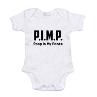 Kép 1/2 - Pimp Feliratú Vicces Baba Body Ruha
