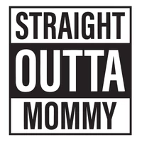 Kép 2/2 - Straight Outta Mommy Baba Body Ruha 2