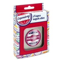 Kép 2/2 - Immunerősítő Feliratú Ajándék Laposüveg 2