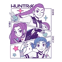 Kép 2/4 - K-Pop Démonvadászok: Huntrix 2 Mintás Bögre 2