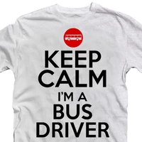 Kép 4/4 - Keep Calm I'm a Bus Driver Ajándék Póló 2