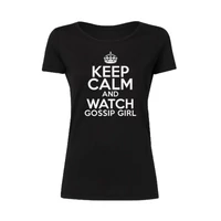 Kép 1/4 - Keep Calm And Watch Gossip Girl Feliratos Póló