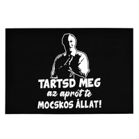 Kép 1/2 - Tartsd Meg az Aprót, Te Mocskos Állat Vicces Lábtörlő