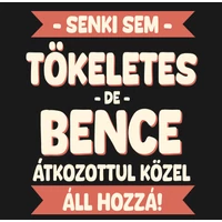 Kép 3/4 - Senki Sem Tökéletes… Névvel Ajándék Póló Névnapra 2