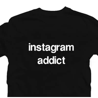 Kép 4/4 - Instagram Addict Vicces Póló 2