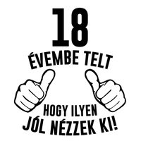 Kép 2/3 - 18 Évembe Telt Hogy Ilyen Jól Nézzek Ki! Vicces Szülinapi Söröskorsó 2