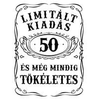 Kép 2/3 - Limitált Kiadás - 50. Születésnapra Ajándék Söröskorsó 2