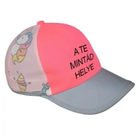 Kép 1/5 - Saját Mintás Gyerek Sapka - Unikornis Mintás