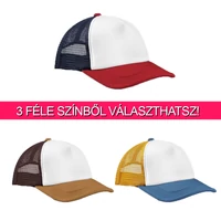 Kép 2/3 - Saját Mintás Retro Trucker Hálós Sapka 2
