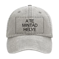 Kép 1/3 - Saját Mintás Vintage Baseball Sapka