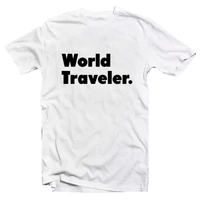 Kép 1/4 - World Traveler. Utazós Ajándék Póló
