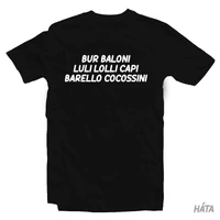 Kép 2/4 - Italian Brainrot: Bur Baloni Vicces Póló 2