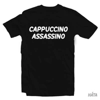 Kép 2/4 - Italian Brainrot: Cappuccino Assassino Vicces Póló 2