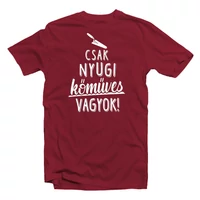 Kép 1/3 - Csak Nyugi, Kőműves Vagyok' Vicces Ajándék Póló