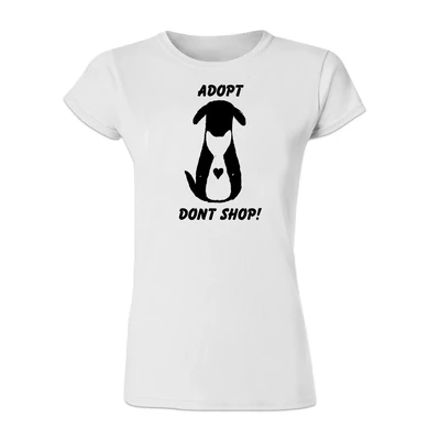 Adopt, Don't Shop Állatos, Ötletes Póló