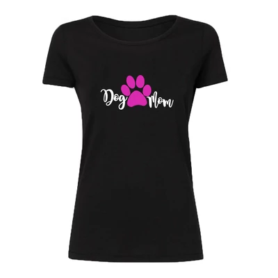 Dog Mom Állatos, Vicces Póló