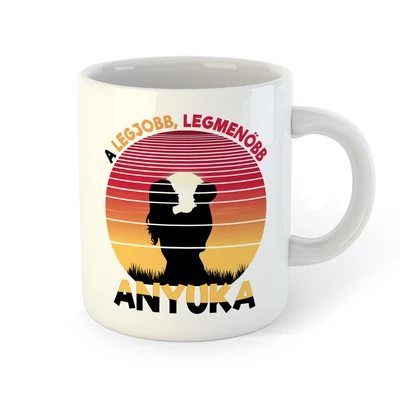A Legjobb, Legmenőbb Anyuka Ajándék Bögre