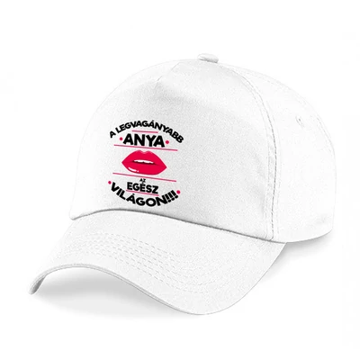 A Legvagányabb Anya az Egész Világon Ajándék Baseball Sapka
