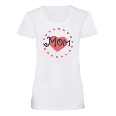 Szivecske Mintás Anyák Napi Ajándék Póló