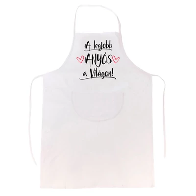A Legjobb Anyós a Világon Ajándék Kötény A Legjobb Anyós a Világon Ajándék Kötény