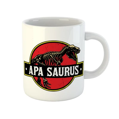 Apa Saurus Ajándék Ajándék Bögre