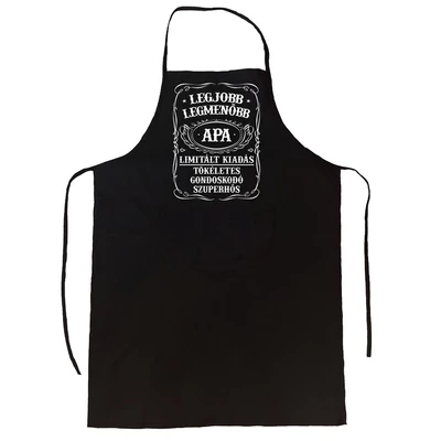 Legjobb, Legmenőbb Apa Ajándék Vicces Kötény Legjobb, Legmenőbb Apa Ajándék Vicces Kötény