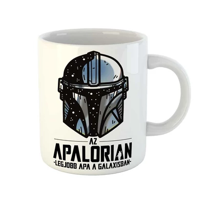 Apalorian: A Legjobb Apa a Galaxisban Ajándék Bögre