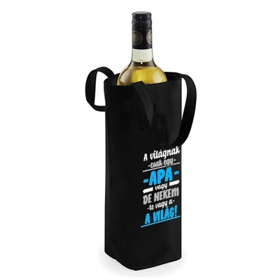 A Világnak Csak Egy Apa Vagy... Ajándék Boros Táska